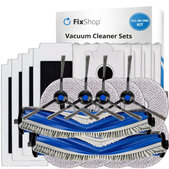 Set de piese de schimb pentru Ecovacs Omni T30 (2x Perie principală, 4x Filter, 4x Perie laterală, 8x Mop, 4x Sac de praf)