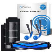 Set de piese de schimb pentru Ecovacs Deebot T30C Omni (1x Perie principală, 2x Filter, 2x Perie laterală)
