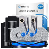 Set de piese de schimb pentru Ecovacs Deebot T30C Omni (1x Perie principală, 2x Filter, 2x Perie laterală, 4x Mop, 2x Sac de praf)