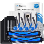 Set de piese de schimb pentru Ecovacs Deebot T30C Omni (2x Perie principală, 4x Filter, 4x Perie laterală, 8x Mop, 4x Sac de praf)