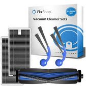 Set de piese de schimb pentru Ecovacs T80 Omni, T80 (1x Perie principală, 2x Filter, 2x Perie laterală)