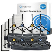 Set de piese de schimb pentru ETA Falco Smart, Silvercrest SSR A1 SSR AL1, Tesla Robostar T81 (2x Perie principală, 4x Filter, 8x Perie laterală)