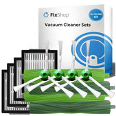 Set de piese de schimb pentru iRobot Roomba e-series, i-series, j-series (2 perechi de perii principale, 4x Filter, 4x Perie laterală)