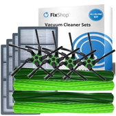 Set de piese de schimb pentru iRobot Roomba S9, S9+ (2 perechi de perii principale, 4x Filter, 4x Perie laterală)