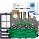 Set de piese de schimb pentru iRobot Roomba Plus 405 Combo, 505 Combo (2x Perie principală, 4x Filter, 4x Perie laterală, 8x Mop, 4x Sac de praf)