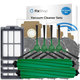 Set de piese de schimb pentru iRobot Roomba Plus 405 Combo, 505 Combo (2x Perie principală, 4x Filter, 4x Perie laterală, 8x Mop, 4x Sac de praf)