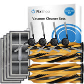Set de piese de schimb pentru Mova Z60 Ultra Roller (2 perechi de perii principale, 4x Filter, 4x Perie laterală)
