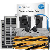 Set de piese de schimb pentru Mova Z60 Ultra Roller (1 pereche de perii principale, 2x Filter, 2x Perie laterală, 2x Mop, 2x Sac de praf)