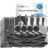 Set de piese de schimb pentru Mova P50 Ultra (2x Perie principală, 4x Filter, 4x Perie laterală, 8x Mop, 4x Sac de praf)