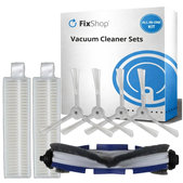 Set de piese de schimb pentru Rowenta Explorer s60 (1x Perie principală, 2x Filter, 4x Perie laterală)