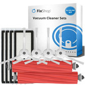 Set de piese de schimb pentru Roborock Qrevo MaxV, Pro, S (2x Perie principală, 4x Filter, 4x Perie laterală)