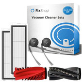 Set de piese de schimb pentru Xiaomi Roborock Qrevo, Qrevo Curv, Qrevo Edge, Qrevo 5AE (1x Perie principală, 2x Filter, 2x Perie laterală)