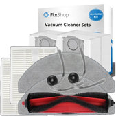 Set de piese de schimb pentru Xiaomi Roborock Q7 M5, Q7 M5+, Q7 L5, Q7 L5+ (1x Perie principală, 2x Filter, 2x Perie laterală, 2x Mop, 2x Sac de praf)