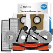 Set de piese de schimb pentru Xiaomi Robot Vacuum 5, 5 Pro (1x Perie principală, 2x Filter, 2x Perie laterală, 4x Mop, 2x Sac de praf)