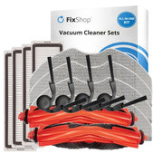 Set de piese de schimb pentru Xiaomi Robot Vacuum S40 (2x Perie principală, 4x Filter, 4x Perie laterală, 4x Mop)