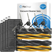 Set de piese de schimb pentru Dreame Aqua 10, 10 Ultra (2 perechi de perii principale, 4x Filter, 4x Perie laterală)