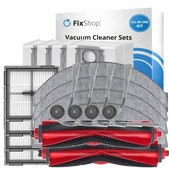 Set de piese de schimb pentru Xiaomi Roborock Q10 VF, Q10 VF+, S8 Pro, S8 Pro Plus (2x Perie principală, 4x Filter, 4x Perie laterală, 4x Mop, 4x Sac de praf)