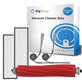 Set de piese de schimb pentru Roborock QV 35A, QR 798, QV35S (1x Perie principală, 2x Filter, 2x Perie laterală)