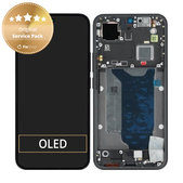 Ecran pentru Xiaomi 15T Pro 5G, Black, Sticlă tactilă cu ramă, 5600040O12U00, Genuine Service Pack