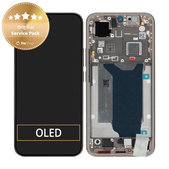 Ecran pentru Xiaomi 15T Pro 5G, Mocha Gold, Sticlă tactilă cu ramă, 5600060O12U00, Genuine Service Pack