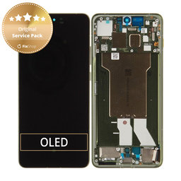 Ecran pentru Motorola Edge 70, Sticlă tactilă cu ramă, Bronze Green, 5D68C31543, Genuine Service Pack