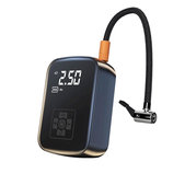 Compresor de aer fără fir cu afișaj digital, 150 PSI, negru