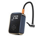 Compresor de aer fără fir cu afișaj digital, 150 PSI, negru
