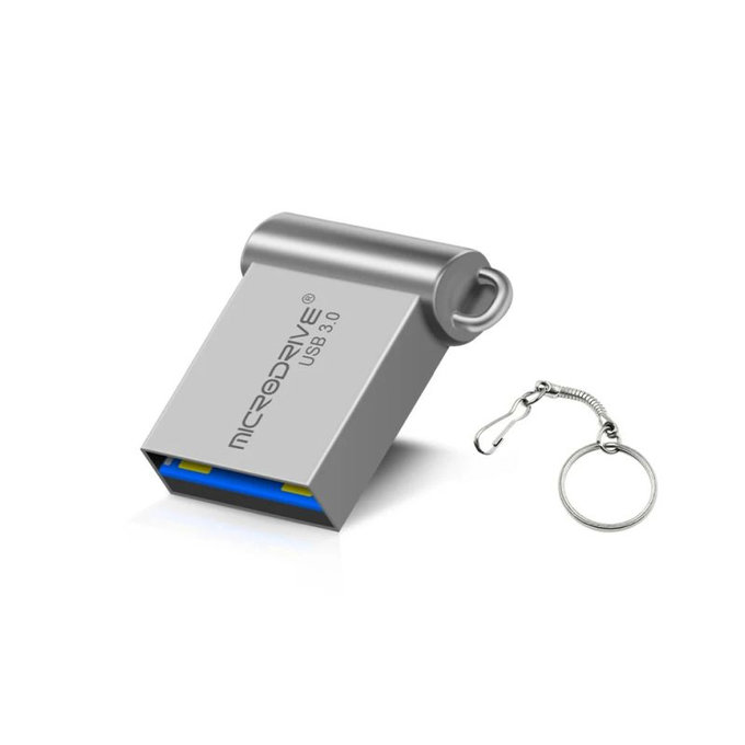 Stick USB metalic 64 GB, USB 3.0, argintiu