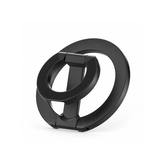 Suport magnetic pliabil cu două fețe pentru MagSafe, negru