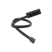 Hub PWM pentru ventilatoare, 4 pini, 5 porturi