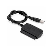 Adaptor USB 2.0 la IDE / SATA pentru HDD/SSD de 2,5" și 3,5", cu alimentare EU