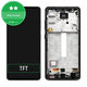 Samsung Galaxy A52 5G A526B, A52s 5G A528B - Ecran LCD + Sticlă Tactilă + Ramă (Awesome Black) TFT