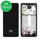 Samsung Galaxy A52 5G A526B, A52s 5G A528B - Ecran LCD + Sticlă Tactilă + Ramă (Awesome Black) TFT