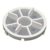 Filtru fin al motorului pentru stația de andocare, Alb pentru Dreame Bot L10s Pro Ultra Heat, L10s Ultra Gen2, L40 Ultra, Xiaomi Mi Robot Vacuum X10+