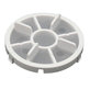Filtru fin al motorului pentru stația de andocare, Alb pentru Dreame Bot L10s Pro Ultra Heat, L10s Ultra Gen2, L40 Ultra, Xiaomi Mi Robot Vacuum X10+