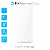 FixPremium Glass - Geam securizat pentru Xiaomi Redmi 14C