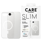 Caz SL1M cu MagSAFE by PanzerGlass pentru iPhone 17e/16e, Transparent, PanzerGlass