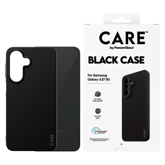 Caz TPU pentru Samsung Galaxy A27, Negru, PanzerGlass