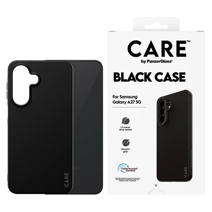 Caz TPU pentru Samsung Galaxy A27, Negru, PanzerGlass
