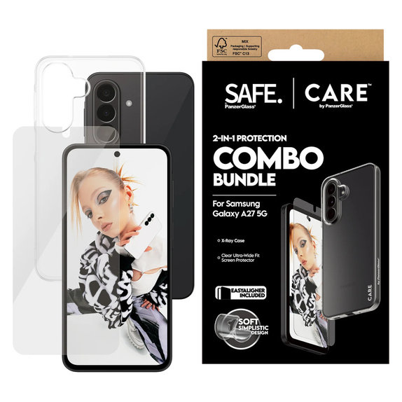 Bundle 2 în 1 pentru Samsung Galaxy A27, PanzerGlass