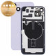 Sticlă carcasă spate pentru iPhone 14 Plus, Purple, Pulled A