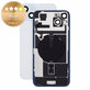 Sticlă carcasă spate pentru iPhone 15 Plus, Black, Pulled A