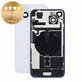 Sticlă carcasă spate pentru iPhone 15 Plus, Blue, Pulled A