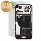Sticlă carcasă spate pentru iPhone 15 Plus, Green, Pulled A
