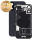 Sticlă carcasă spate pentru iPhone 16, Black, Pulled A