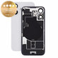 Sticlă carcasă spate pentru iPhone 16, White, Pulled A