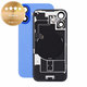 Sticlă carcasă spate pentru iPhone 16, Ultramarine, Pulled A
