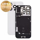 Sticlă carcasă spate pentru iPhone 16 Pro, White Titanium, Pulled A