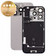 Sticlă carcasă spate pentru iPhone 16 Pro, Natural Titanium, Pulled A