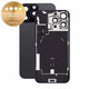 Sticlă carcasă spate pentru iPhone 16 Pro Max, Black Titanium, Pulled A